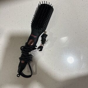 Lange Black and Pink Hair Brush